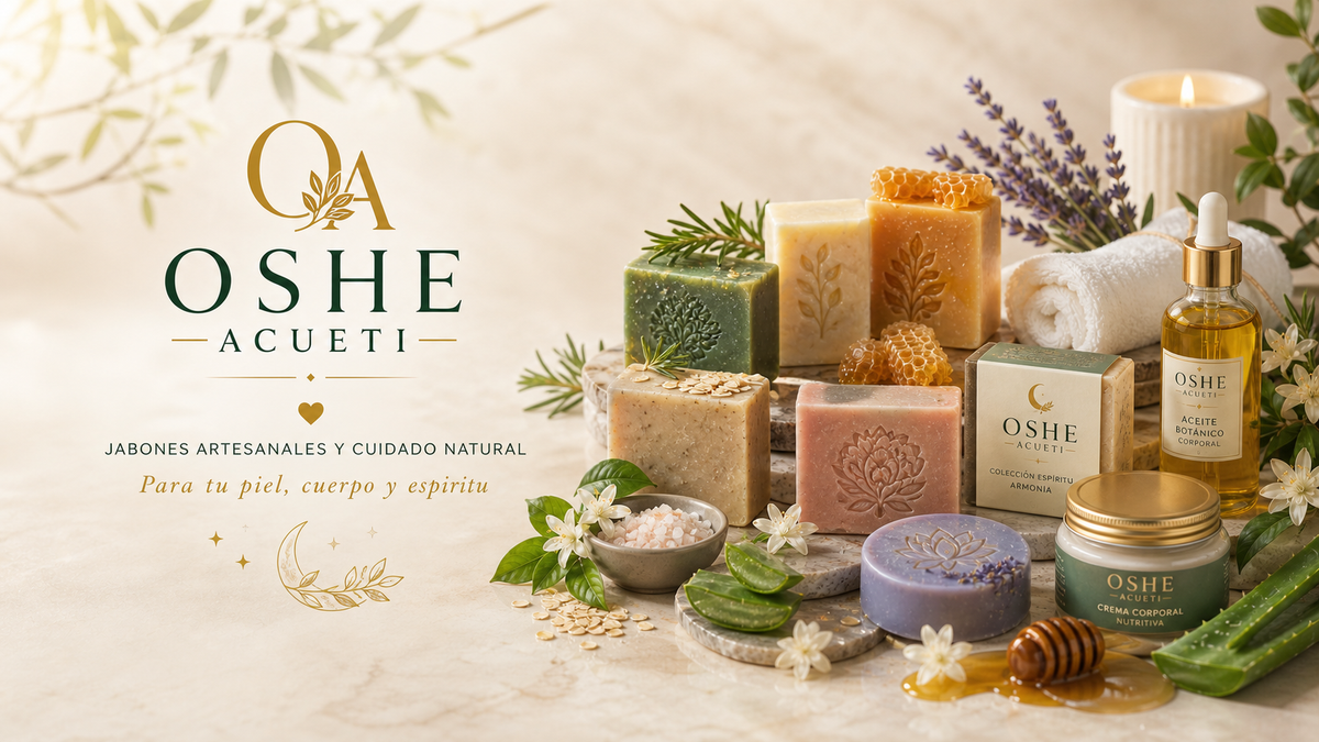 Kit OSHE ACUETI cuidado natural para piel cuerpo y espiritu