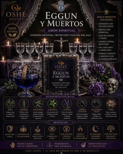 Jabon Eggun y Muertos - Memoria y Respeto